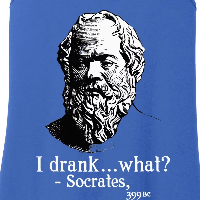 Socrates I Drank What Ladies Essential Tank