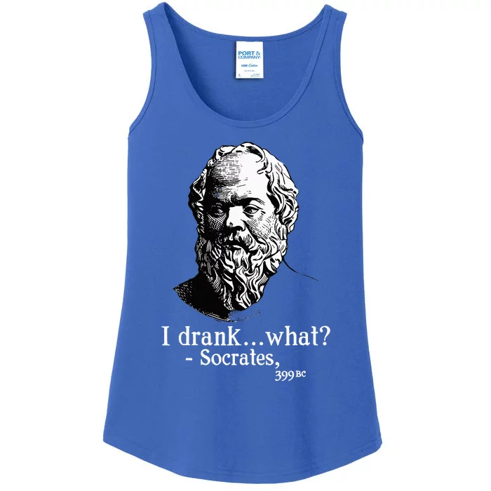 Socrates I Drank What Ladies Essential Tank