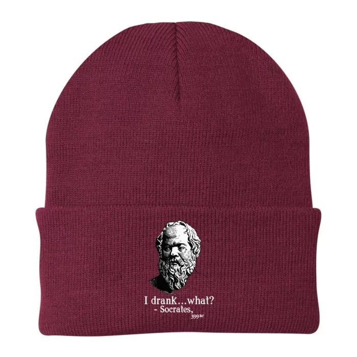 Socrates I Drank What Knit Cap Winter Beanie