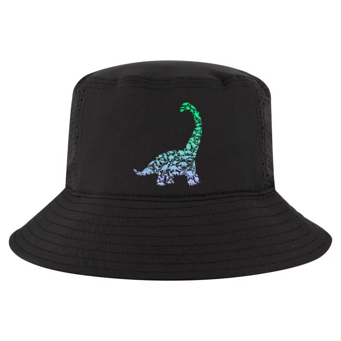 Silhouette Icon Diplodocus Cool Comfort Performance Bucket Hat