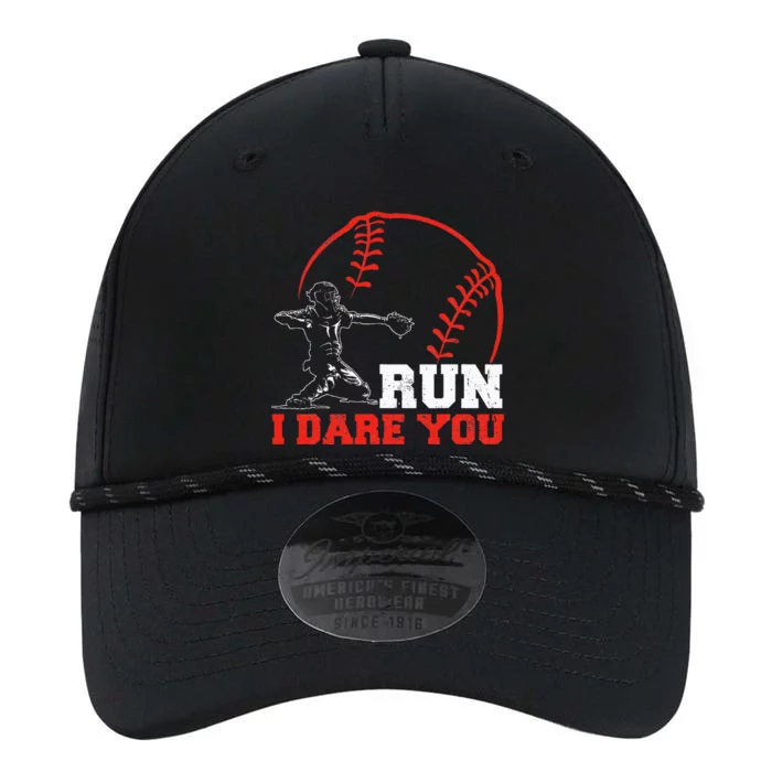 Steal I Dare You Baseball Catcher Baseball Player Performance The Dyno Cap