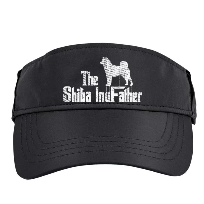 Shiba Inu Dog Fathers Day Funny Doxie Doggie Puppy Daddy Adult Drive Performance Visor