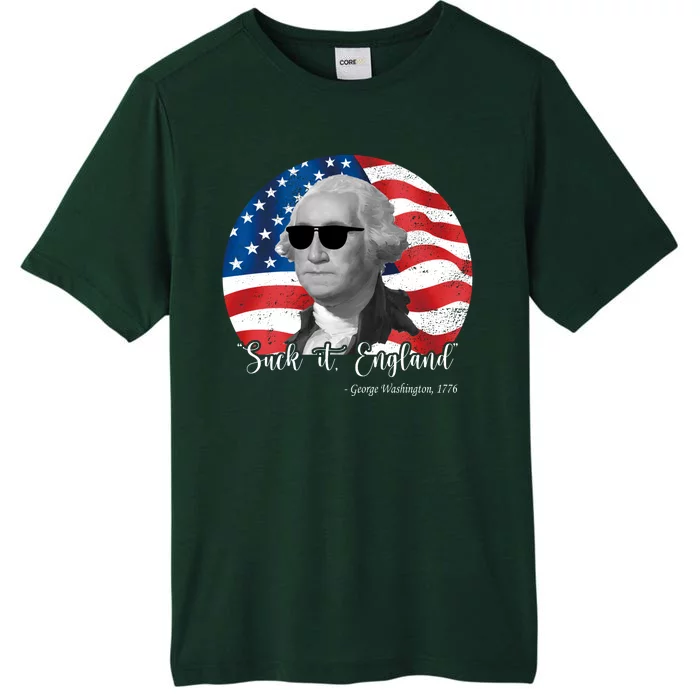 Suck It England George Washing 1776 Funny ChromaSoft Performance T-Shirt