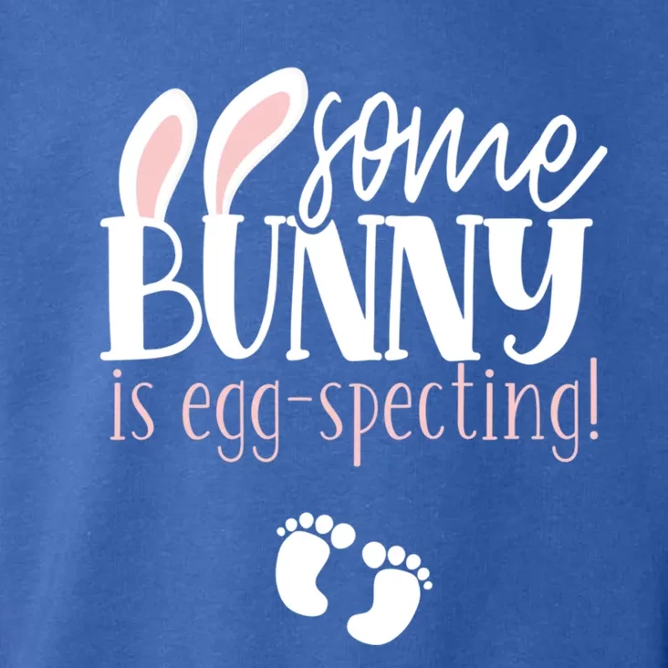 Somebunny Is Eggspecting Easter Pregnancy Reveal Future Mom Meaningful Gift Toddler Hoodie