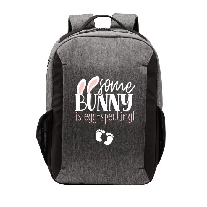 Somebunny Is Eggspecting Easter Pregnancy Reveal Future Mom Meaningful Gift Vector Backpack