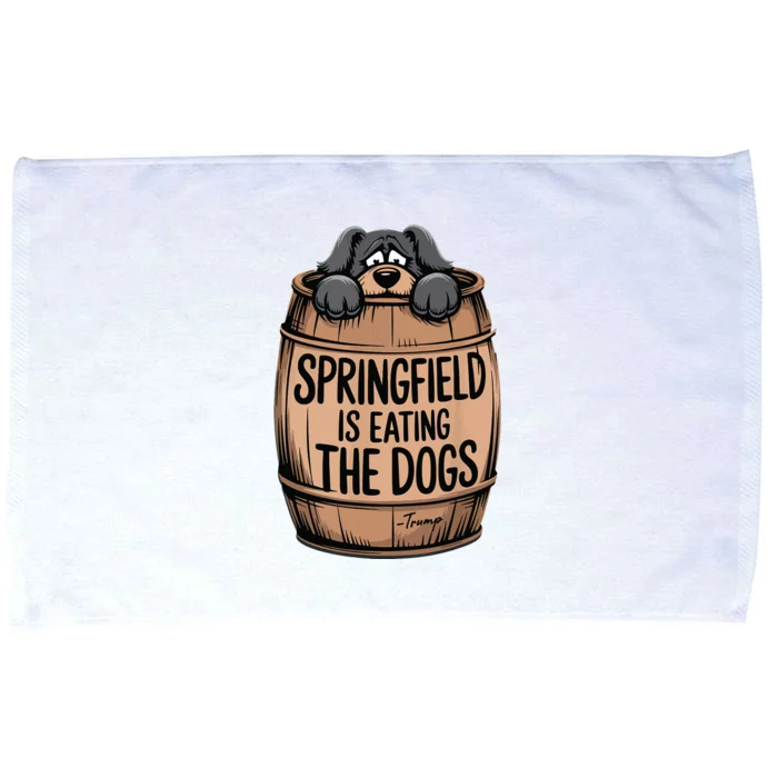 Springfield Is Eating The Dogs Microfiber Hand Towel