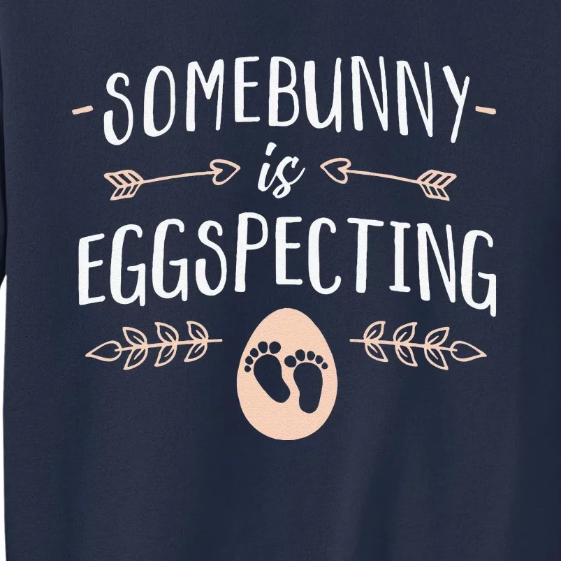 Somebunny Is EggSpecting Easter Pregnancy Announcement Funny Sweatshirt