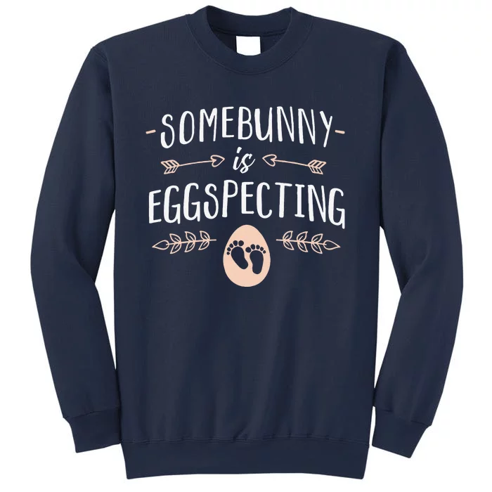 Somebunny Is EggSpecting Easter Pregnancy Announcement Funny Sweatshirt