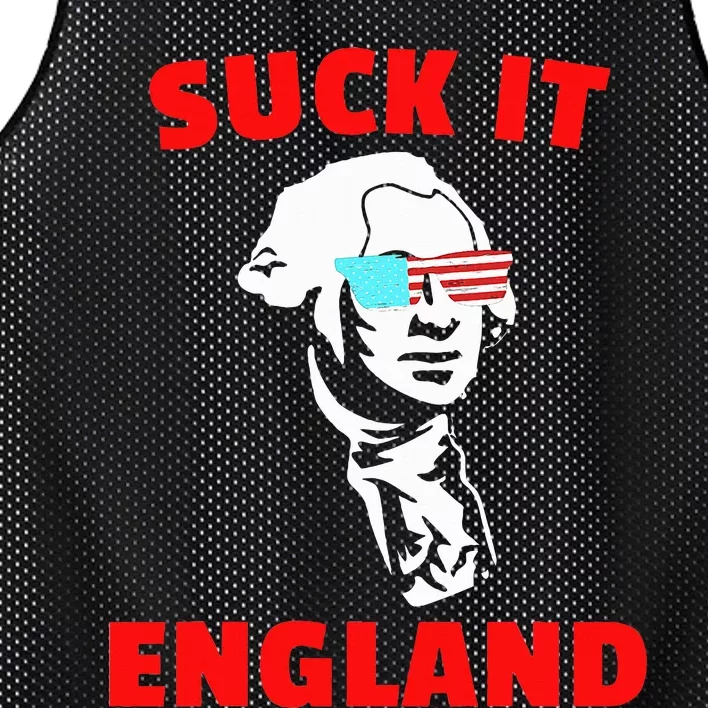 Suck It England Mesh Reversible Basketball Jersey Tank