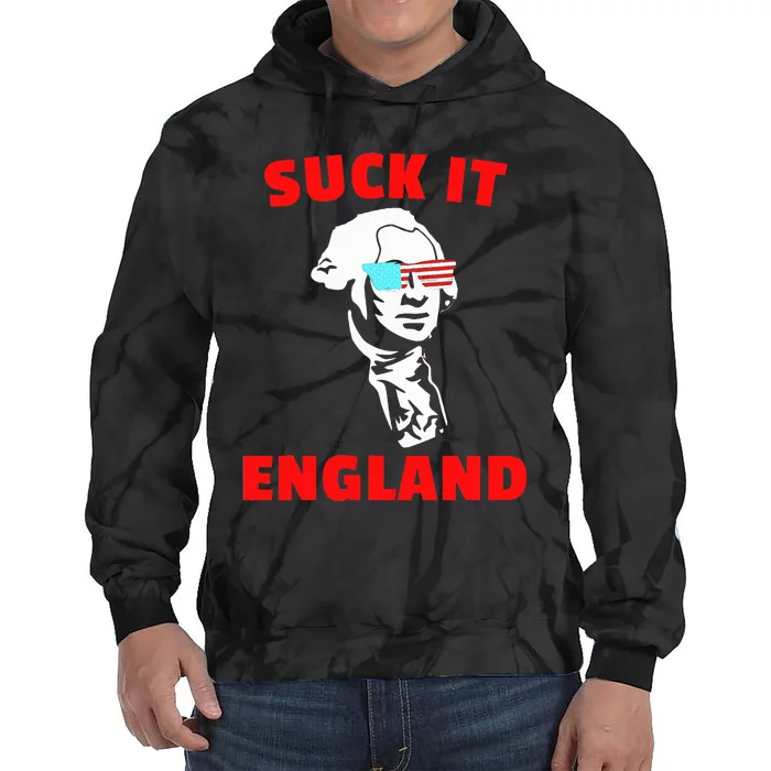 Suck It England Tie Dye Hoodie