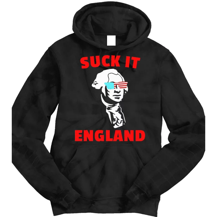 Suck It England Tie Dye Hoodie