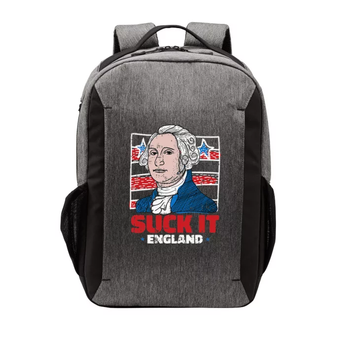 Suck It England 4th Of July Funny President Veteran Vector Backpack