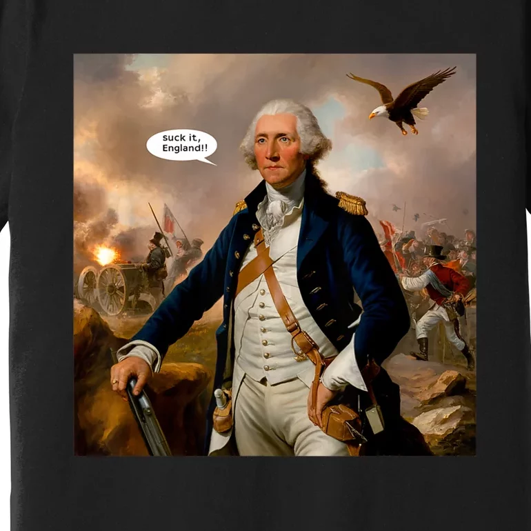 Suck It England! Funny 4th Of July Independence Day Premium T-Shirt