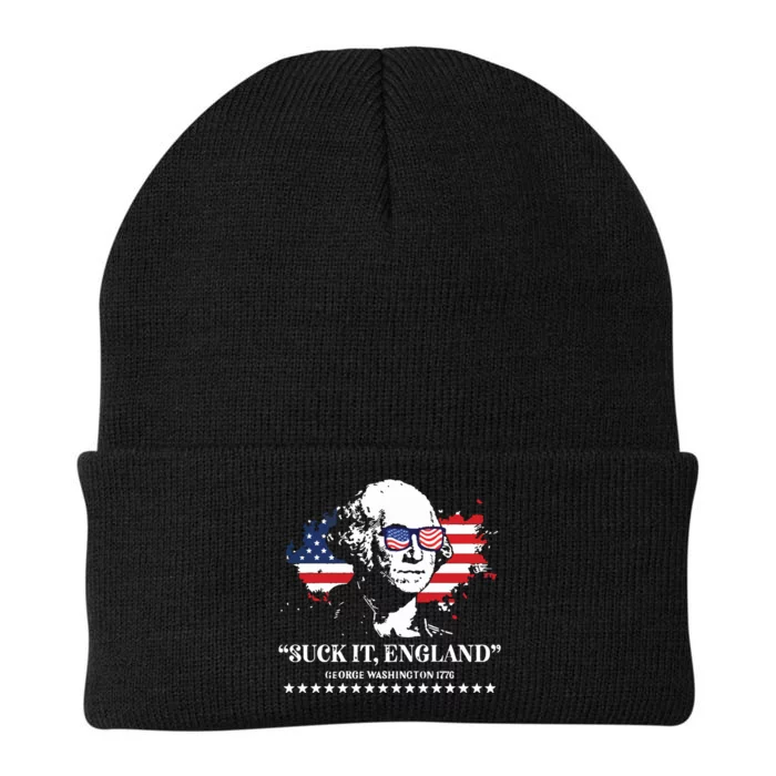 Suck It England George Washington 1776 Knit Cap Winter Beanie