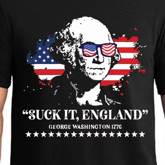 Suck It England George Washington 1776 Pajama Set