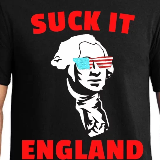 Suck It England Funny 4th Of July Pajama Set