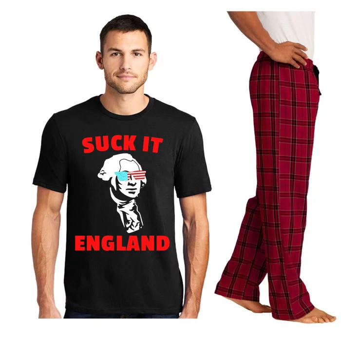 Suck It England Funny 4th Of July Pajama Set