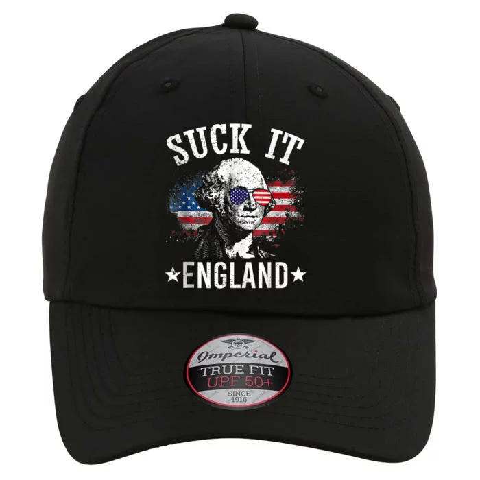 SUCK IT ENGLAND Funny 4th Of July George Washington 1776 The Original Performance Cap