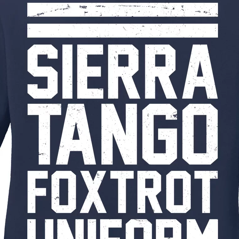 Sierra Tango Foxtrot Uniform STFU Ladies Long Sleeve Shirt