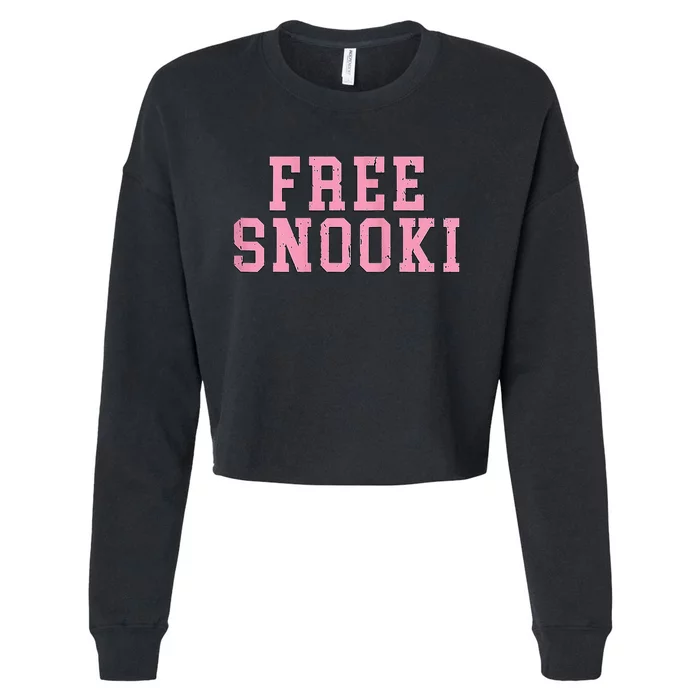 Snooki Inspired Free Spirit Cropped Pullover Crew