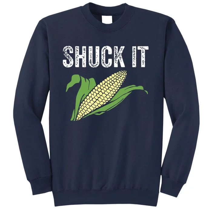 Shuck It Funny Farmer Corn Lover Market Festival Gift Sweatshirt