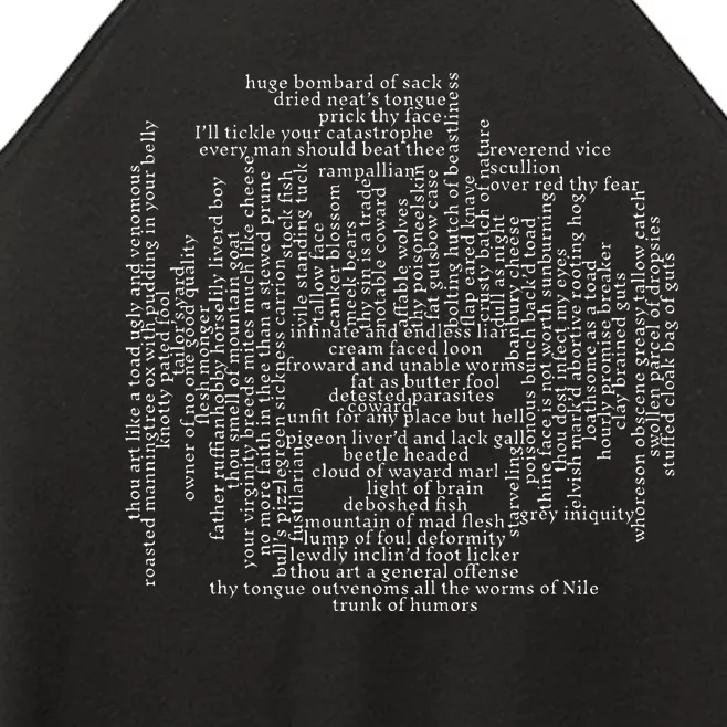 Shakespeare Insults Funny Shakespeare Women’s Perfect Tri Rocker Tank