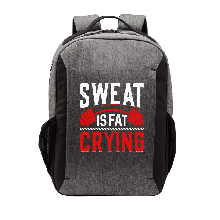 Sweat Is Fat Crying Cute Gift Vector Backpack