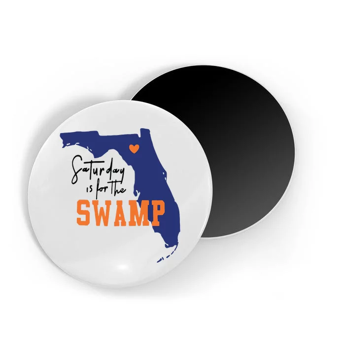 Saturday Is For The Swamp Uf Football Swamp University Magnet