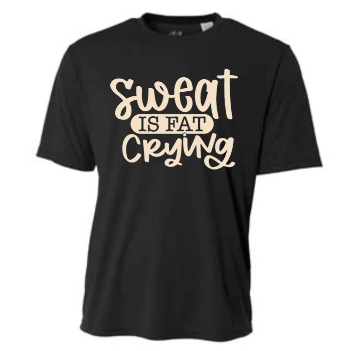 Sweat Is Fat Crying Cooling Performance Crew T-Shirt