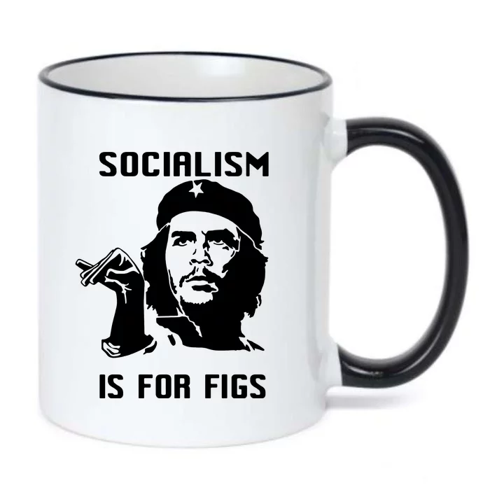 Socialism Is For Figs Che Guevara Black Color Changing Mug