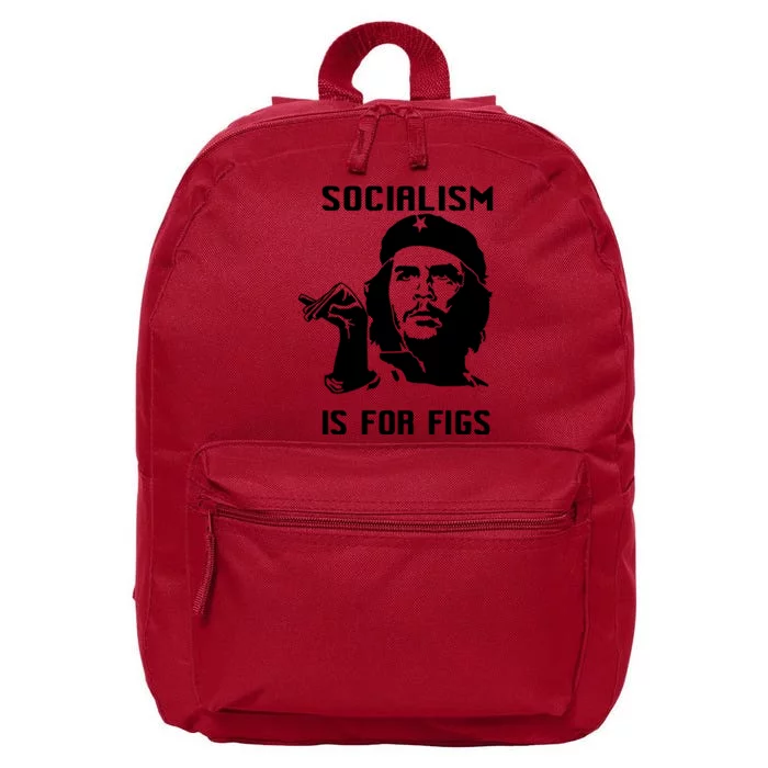 Socialism Is For Figs Che Guevara 16 in Basic Backpack