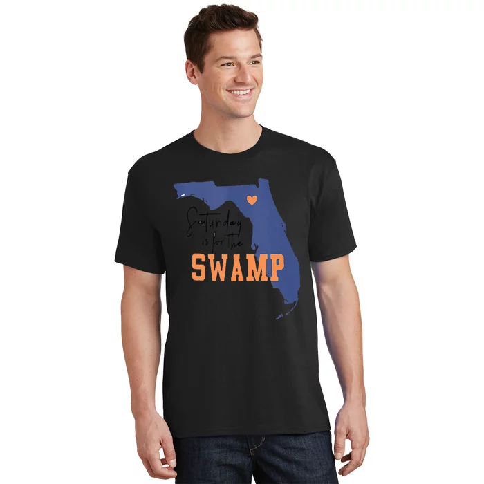 Saturday Is For The Swamp UF Football Swamp University T-Shirt