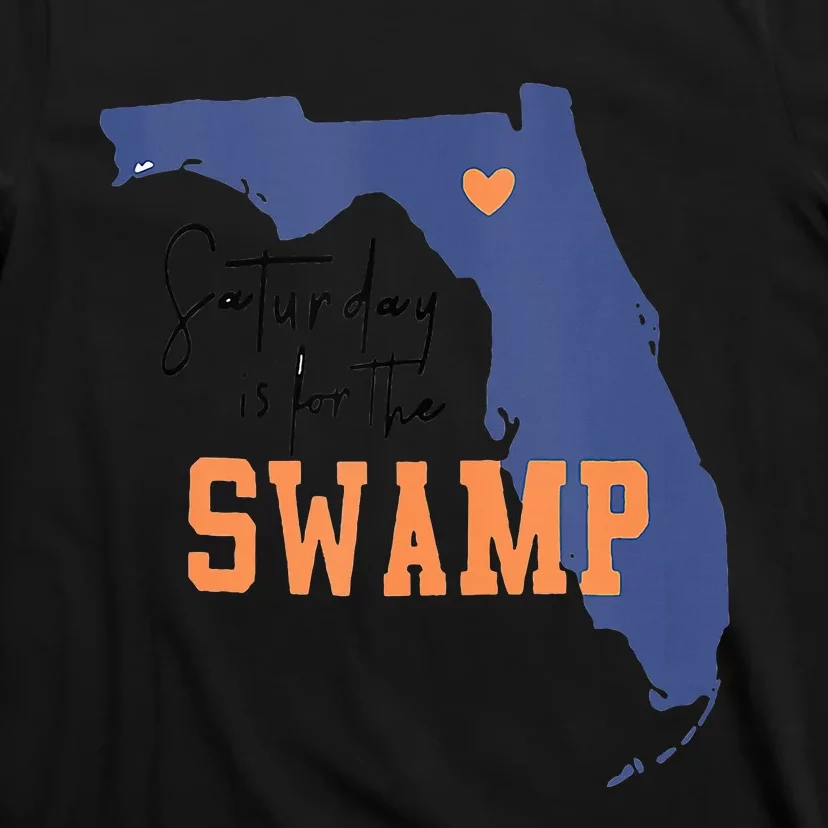 Saturday Is For The Swamp UF Football Swamp University T-Shirt