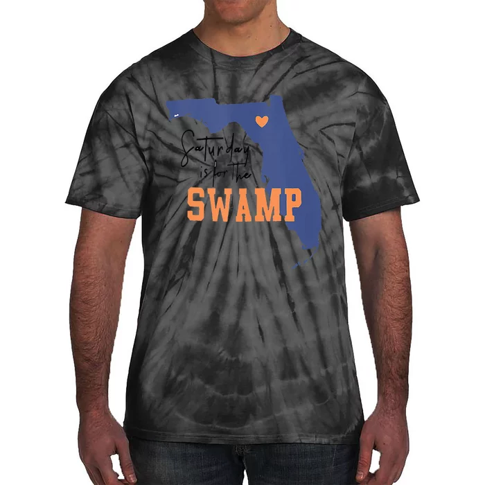 Saturday Is For The Swamp UF Football Swamp University Tie-Dye T-Shirt