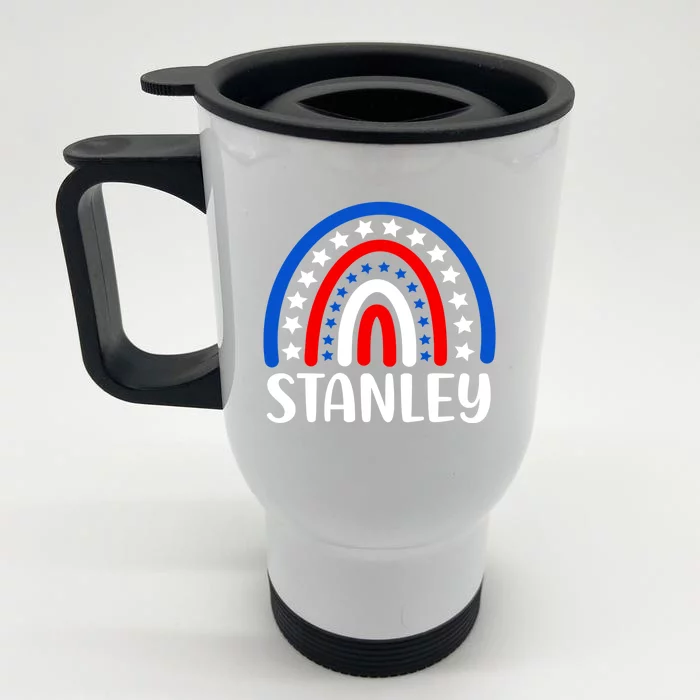 Stanley Idaho Gift I Love Stanley Idaho Usa Gift Front & Back Stainless Steel Travel Mug