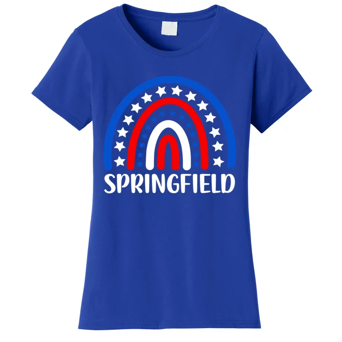 Springfield Illinois Gift I Love Springfield Usa Cute Gift Women's T-Shirt