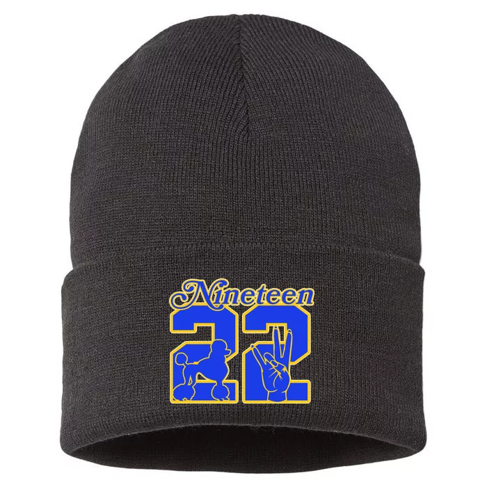 Sigma Nineteen 22 Gamma Rho Sustainable Knit Beanie