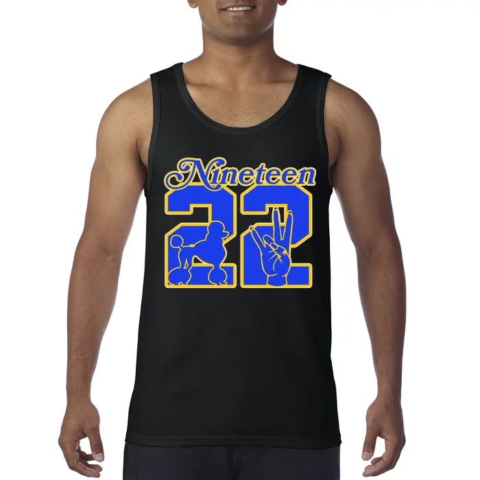 Sigma Nineteen 22 Gamma Rho Tank Top