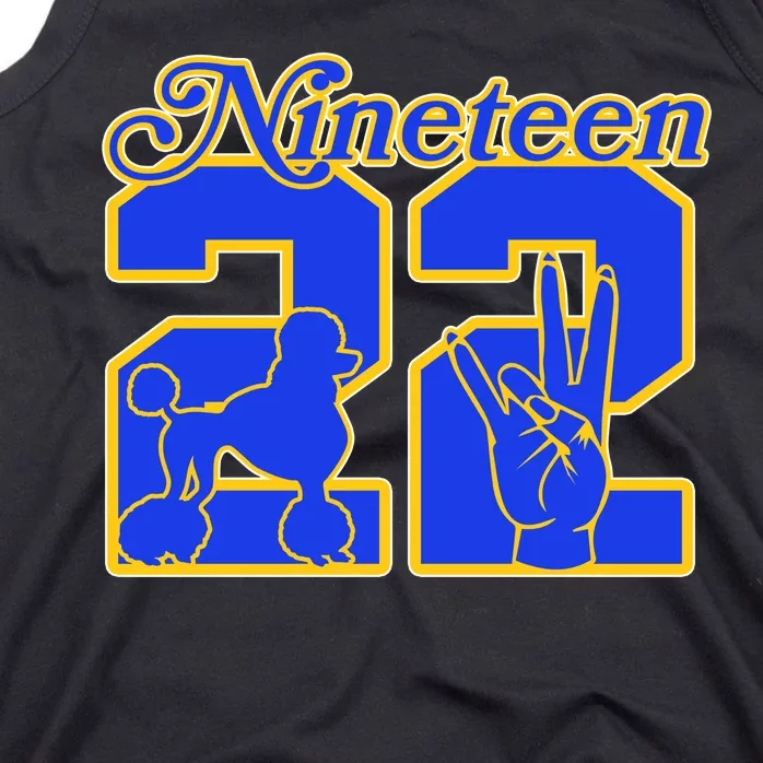 Sigma Nineteen 22 Gamma Rho Tank Top