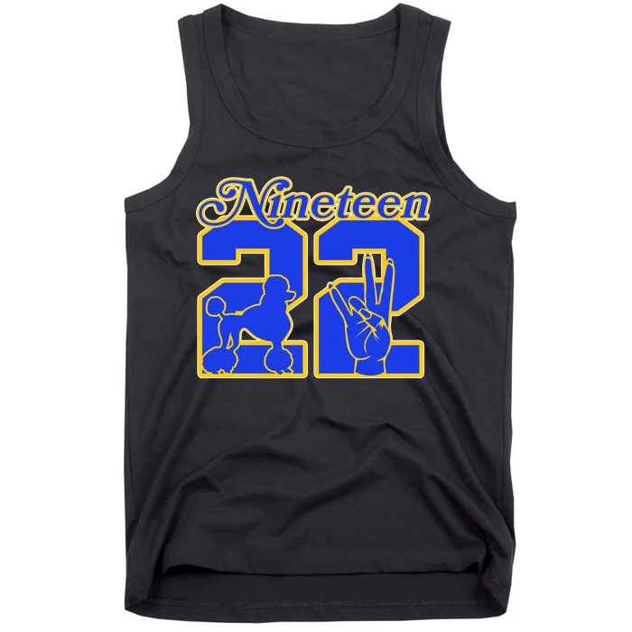 Sigma Nineteen 22 Gamma Rho Tank Top