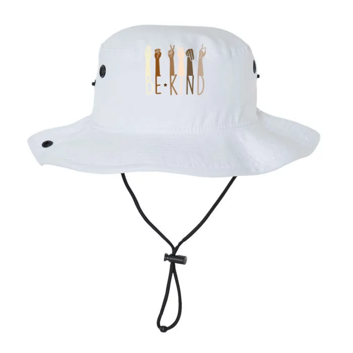 Sign Language Be Kind To All Legacy Cool Fit Booney Bucket Hat