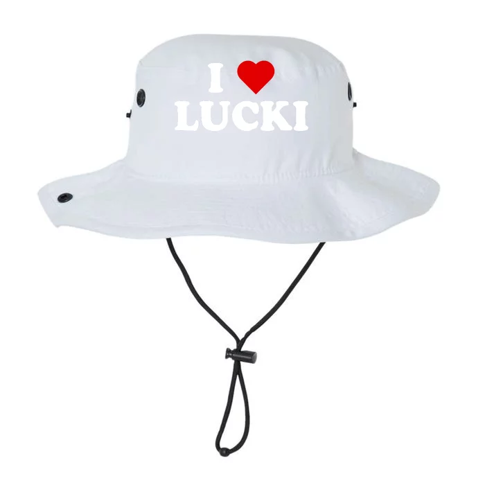 Simone I Heart Lucki I Love Lucki Legacy Cool Fit Booney Bucket Hat