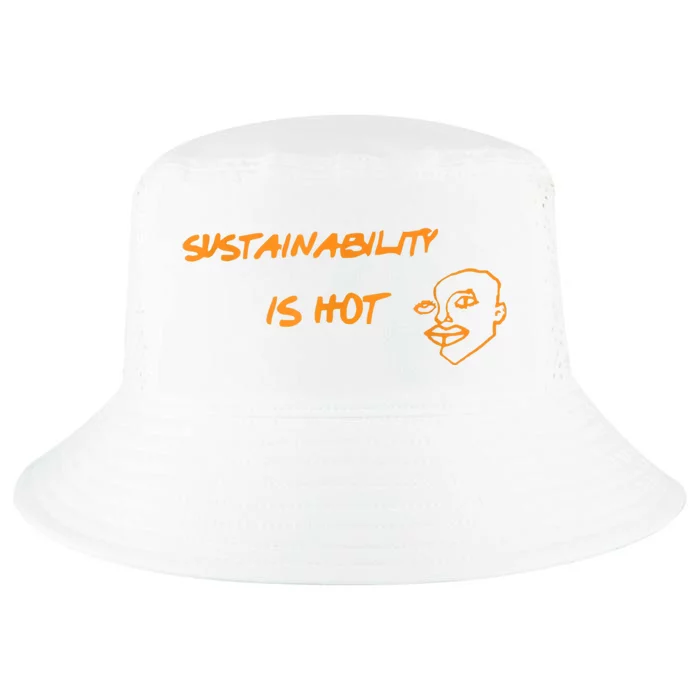 Sustainability Is Hot Cool Comfort Performance Bucket Hat