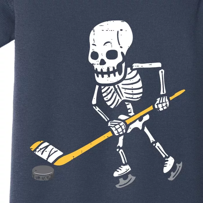 Skeleton Ice Hockey Halloween Costume Spor Boy Baby Bodysuit