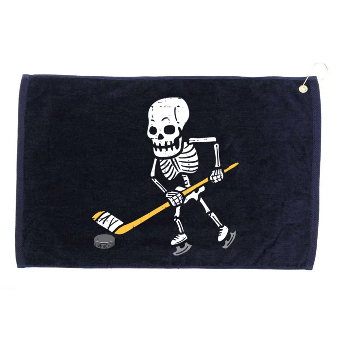 Skeleton Ice Hockey Halloween Costume Spor Boy Grommeted Golf Towel