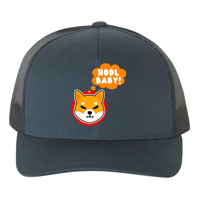 Shiba Inu Hodl Baby Yupoong Adult 5-Panel Trucker Hat