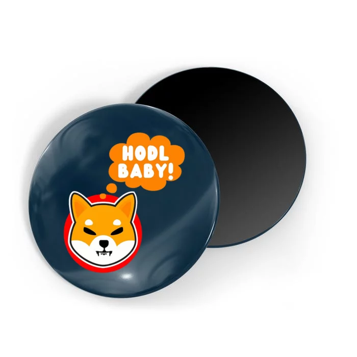 Shiba Inu Hodl Baby Magnet