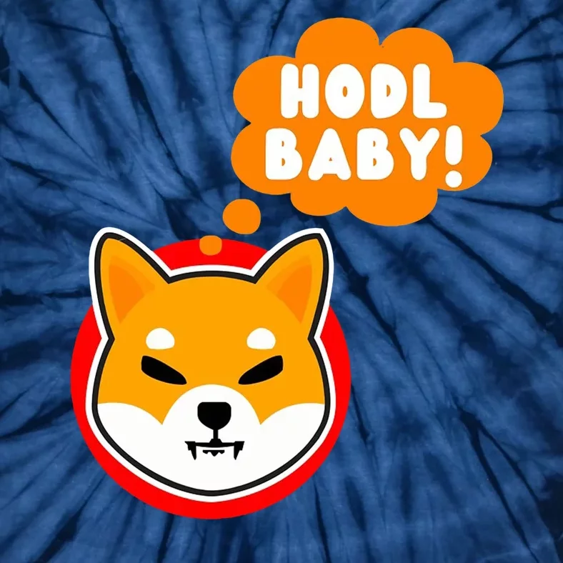 Shiba Inu Hodl Baby Tie-Dye T-Shirt