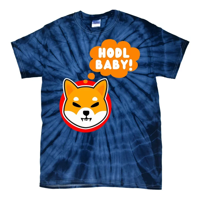 Shiba Inu Hodl Baby Tie-Dye T-Shirt