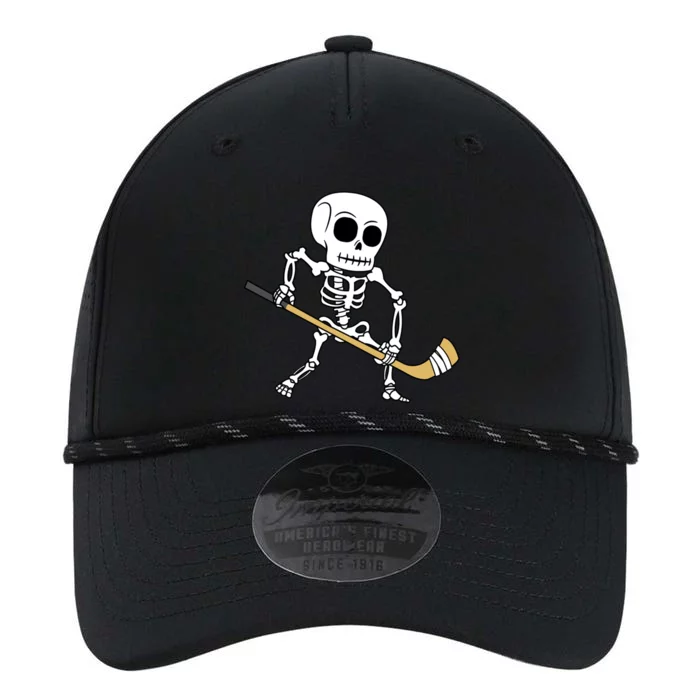 Skeleton Ice Hockey Stick Halloween Skater Game Easy Costume Gift Performance The Dyno Cap